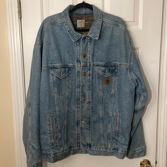 Carhartt Jackets & Coats Vintage Blanket Lined Carhartt Denim